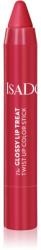 IsaDora Glossy Lip Treat Twist Up Color hidratáló rúzs árnyalat 12 Rhubarb Red 3.3 g