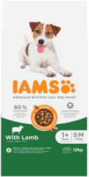 Iams 2x12kg IAMS Advanced Nutrition Adult Small & Medium Dog bárány száraz kutyatáp