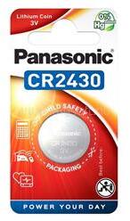 Panasonic gombelem (CR2430L, 3V, lítium) 1db/csomag (CR2430L-1BP-PAN_/_CR-2430EL/1B) (CR2430L-1BP-PAN_/_CR-2430EL/1B)