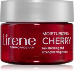 Lirene Hydration & Nourishment Moisturizing Cherry gyengéd bőrfrissítő hidratáló krém cseresznyével és citrommal 50 ml