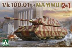 TAKOM 1/25 Vk 100.01(p) MAMMUT 2 in 1 katonai tank modell (2156)