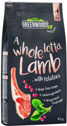 Greenwoods 2x12kg Greenwoods bárány, burgonya, spenót & áfonya száraz kutyatáp