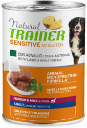 Natural Trainer 400g Natural Trainer Pate Monoproteico Medium & Maxi Adult nedves kutyatáp - Bárány & teljes kiőrlésű gabona