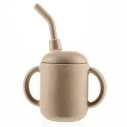 Zopa Silicone Mug bögre 2 az 1-ben Sand Beige