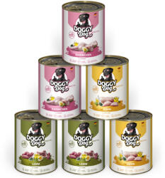  Doggy Dog 6x800g Doggy Dog Adult nedves kutyaeledel Sensitive mix (3 változattal)