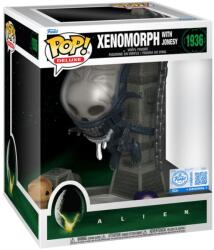 FUNKO Pop Deluxe A nyolcadik utas: a Halál Alien Xenomorph figura Jonesy cicával (889698886550)