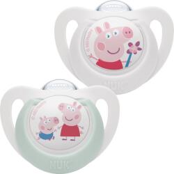 Nuk Star Peppa Pig cumi 0-6 m 2 db