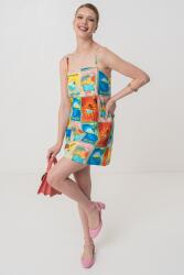 Roxy ROXY, Mintás miniruha, Narancssárga, Rózsaszín, Kék, XS (ERJWD03860-XBYR-XS)