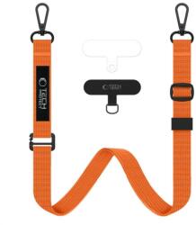 Tech-protect C6s Crossbody Kötél Kozmikus Narancssárga