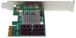 BLACKBIRD PCI-e Bővítőkártya 4xSATA (BH1299) - ipon