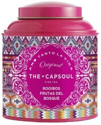 The Capsoul Rooibos tea, Frutas del Bosque, infúziós típusú, gyógynövényes, antioxidáns, gyulladáscsökkentő, 100%-ban természetes összetevők, 100 g (167240)
