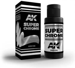 AK Interactive Super Chrome fényes króm hatású festék 60ml (AK9198)