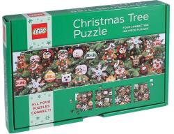 Galison Chronicle Books 4 x 100 db-os puzzle - LEGO Christmas Tree (32805) (32805)