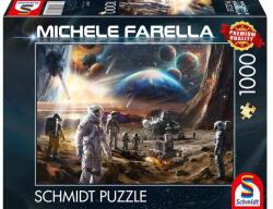 Schmidt Spiele 1000 db-os puzzle - The Final Frontier, Space Exploration, Michele Farella (58537) (58537)