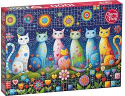 Cherry Pazzi 1000 db-os puzzle - Cute Whiskers (31285) (31285)