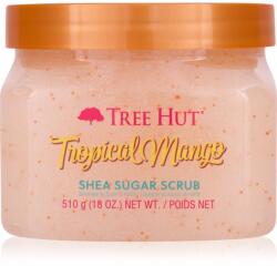 Tree Hut Shea Sugar Scrub Tropical Mango cukros peeling bambuszvajjal 510 g
