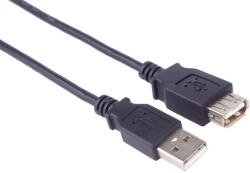 PremiumCord USB Hosszabbító Fekete 3m kupaa3bk (kupaa3bk)
