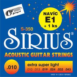 Gorstrings Sirius S-350 10-43 Extra Super Light, gitárhúr klasszikus gitárhoz (GO-S-350)
