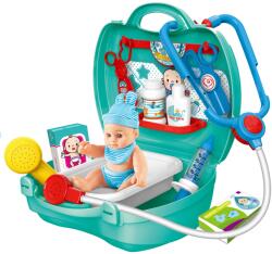 Mappy Baby Time Funny Box szett babával, a kis doktornak, 17 db