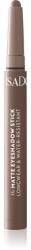IsaDora The Eyeshadow Stick Matte hosszantartó szemhéjfesték ceruza kiszerelésben matt hatással árnyalat 63 Cool Taupe 1.2 g