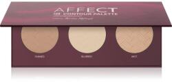 Affect Contour Palette Púderes highlight és kontúr paletta az arcra 3x6 g