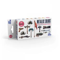 AK Interactive Quick Gen Metallics festék készlet 6x 18ml (AK17522)