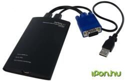 StarTech NOTECONS01 KVM Console to USB 2.0 Portable Laptop Crash Cart Adapter (NOTECONS01)