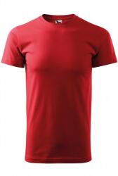 MALFINI Malfini, Férfi póló Basic, piros, 2XL-es méret (BC1290717)