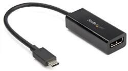 StarTech USB 3.1 Type C DisplayPort 1.4 Átalakító Fekete 15cm CDP2DP14B (CDP2DP14B)