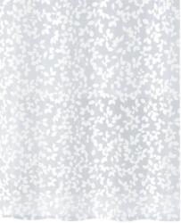 spirella BLATT, növényi motívummal, szürke-fehér, PEVA, 180 × 200 cm