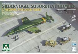 TAKOM 1/72 Silbervogel suborbital bomber & atomic payload suite katonai repülőgép modell (TAK5018)