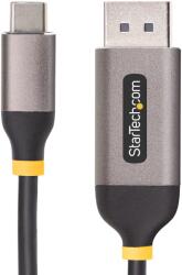 StarTech USB 4.0 Type C DisplayPort 1.4 Átalakító Fekete-Szürke 3m 142-USBC-DP-8K-10F (142-USBC-DP-8K-10F)