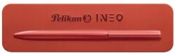 Pelikan Ineo Elements golyóstoll, Fiery Red szín, kék ólom, fém tokban (822497)