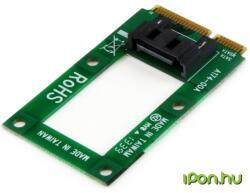 StarTech mSATA SATA Átalakító Zöld 7cm MSAT2SAT3 (MSAT2SAT3)