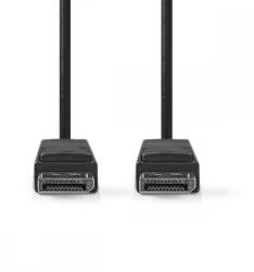 Nedis DisplayPort 1.2/1.2a Összekötő Fekete 3m CCGL37010BK30 (CCGL37010BK30)