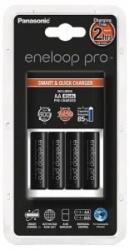 Panasonic Eneloop KKJ55HCD40E gyorstöltő +4xAA Pro eneloop akku (KKJ55HCD40E)