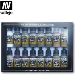 Vallejo Model Air German/Allied WWII festék készlet 16x 18ml (VAL71190)