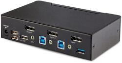 StarTech 2-Port DisplayPort KVM Switch (D86A2-2-PORT-8K-KVM)