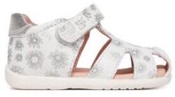 Garvalin lány szandál, 305218476, Természetes bőr, 18 EU, Fehér (0000305218476_18)