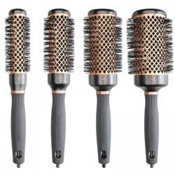 Olivia Garden Kit cu 4 perii de par cupru+ceramica Expert Blowout Heat Nylgard Bristle (5414343021830)
