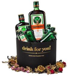  Drink For You Jagermeister Ajándékcsomag fekete díszdobozban