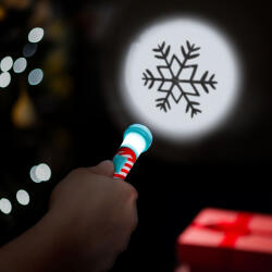  Karácsonyi zseblámpa - LED-es, 5 féle világítási minta (59721)