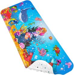 FizioTab Fürdőszőnyeg, csúszásgátló, FizioTab®, 100×40 cm, Sirena (PartyBathMat)