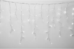 Somogyi Elektronic KSFW200WW sorolható fényfüggöny, 4 méter, 200db melegfehér LED, fehér vezeték, kül- és beltéri kivitel (KSFW200WW)