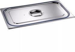 B. PRO GN-Deckel 18/10 rozsdamentes acél, fogantyúval, GN: 2/3 - gastrozone - 45 787 Ft