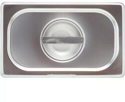 B. PRO Fedő a GN 1/4 gasztroedényhez, rozsdamentes, Blanco