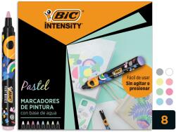 BIC Intensity Pastel festékes filctollak, 8 db doboz