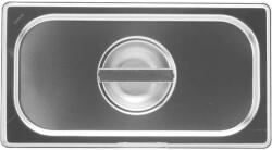 B. PRO Fedő a GN 1/3 gasztroedényhez, rozsdamentes, Blanco