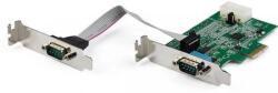 StarTech 2-Port RS232 Serial Adapter Card with 16950 UART (PEX2S953LP)