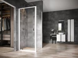 RAVAK Nexty NDOP1+NPSS zuhanykabin fehér/króm (03O70100Z1+90OA0100Z1)